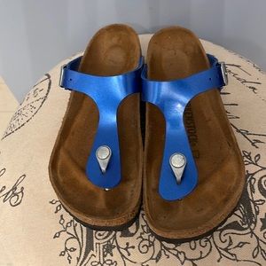 Birkenstock Gizeh Metallic Sandals